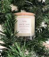 White Fir & Peach Candle